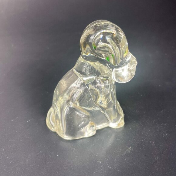 Federal Glass  Clear Mopey Dog Candy Container - Picture 4 of 6